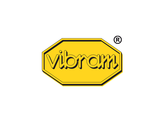 The world-famous Vibram logo