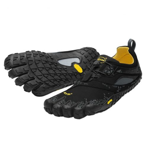 Vibram Fivefingers Womens SPYRIDON MR Off-Road Mud Running Shoes (Black/Grey)