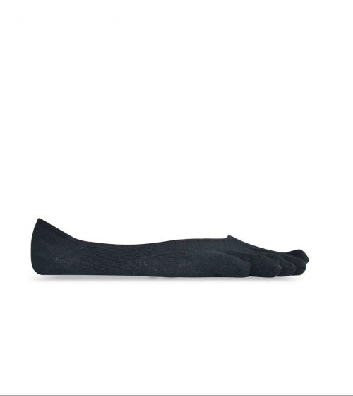 Vibram 5Toe Ghost Low Profile Toe Socks (Black)