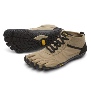 Vibram FiveFingers Mens V-Trek Outdoor Minimalist Shoes (Khaki/Black)