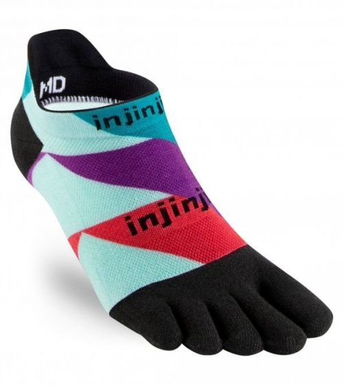 Injinji RUN Lightweight No-Show Running Toe Socks (Levels)