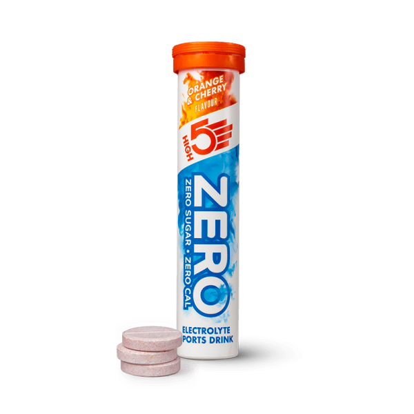 High5 Zero Electrolyte Sports Drink (20 Tablets) - Cherry Orange Flavour