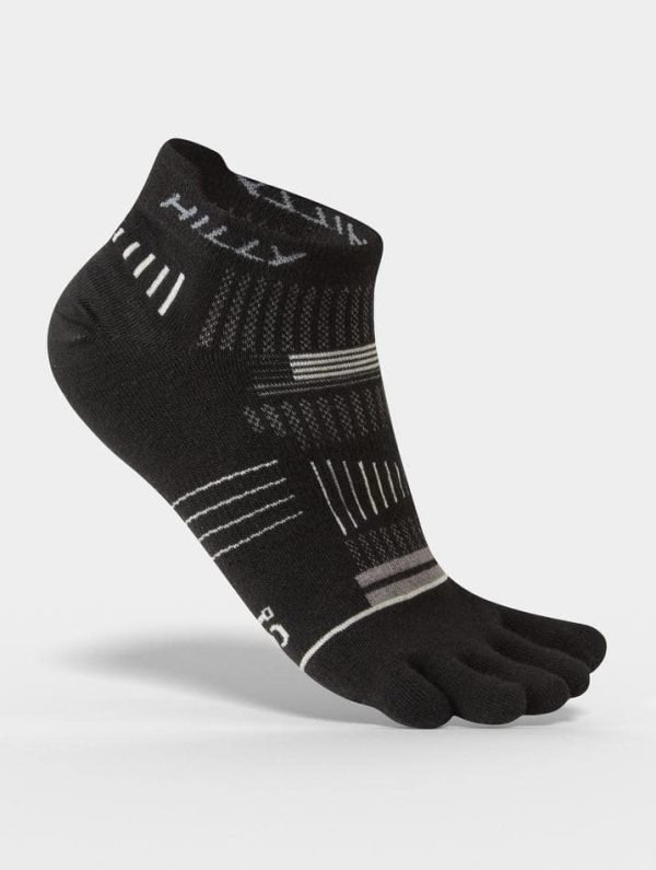 Hilly Toe Socks Socklets Black Side