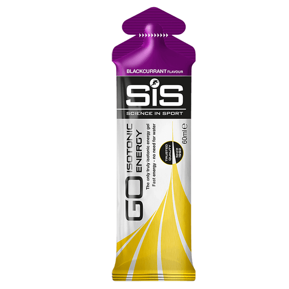 SIS Go Gel - Isotonic Energy Gel - Blackcurrant Flavour
