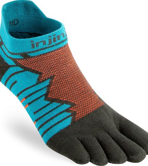 Injinji Ultra Run No-Show Running Toe Socks (Pop)