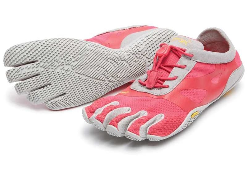 Vibram FiveFingers Womens KSO EVO Minimalist Running Shoes (Pink/Grey)