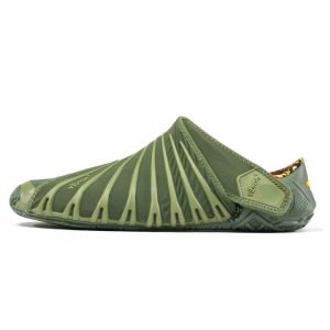 Vibram Womens Furoshiki Wrapping Sole Shoes (Olive) - Side