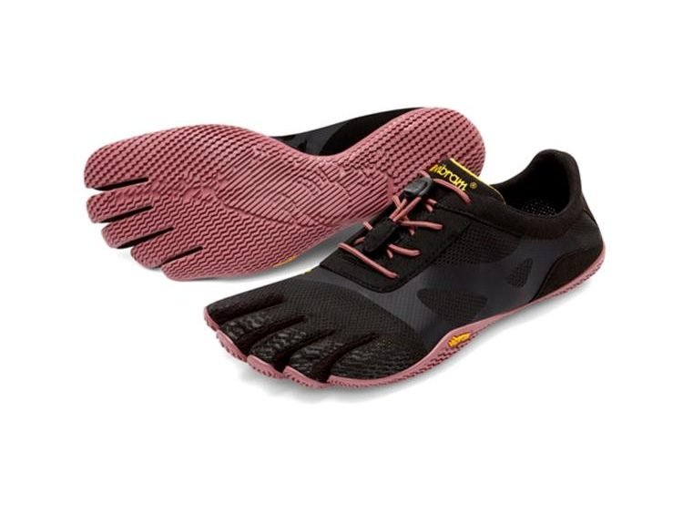 Vibram FiveFingers Womens KSO EVO Minimalist Running Shoes (Black/Rose)