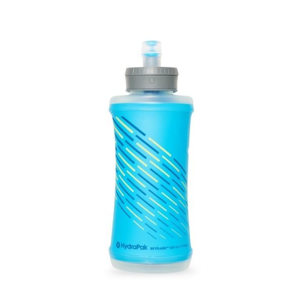 HydraPak SkyFlask 500 ML Minimalist Running Water Bottle - Malibu Blue