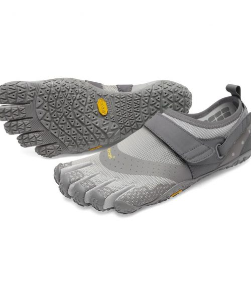 Vibram FiveFingers Mens V-AQUA Minimalist Water Shoe - Grey