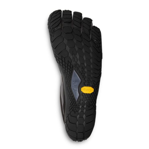 Vibram FiveFingers Mens V-TREK Minimalist Trail Shoe - Black/Grey - Sole