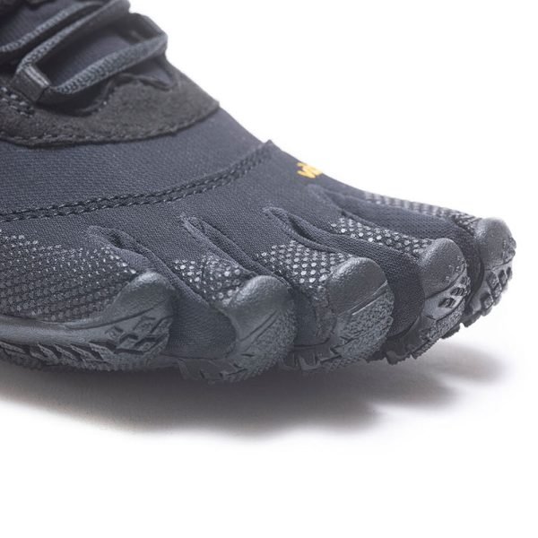 Vibram Fivefingers Womens V-TREK Minimalist Running Shoes - Black - Toes