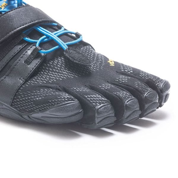 Vibram FiveFingers Mens V-TRAIN 2.0 Minimalist Training Shoe - Black/Blue - Toes