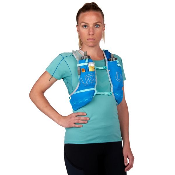 Ultimate Direction Ultra Vesta 5.0 - Running Vest for Women - Signature Blue - Model Front