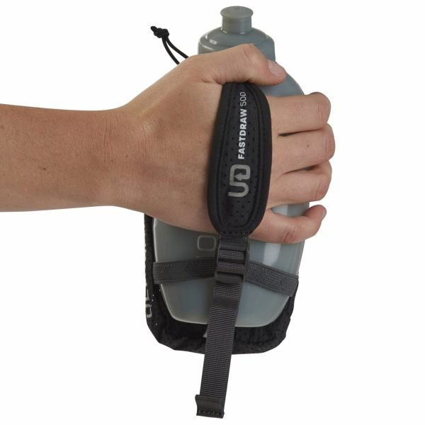 Ultimate Direction FastDraw 500 Water Bottle & Handheld Storage & Phone Case - UD Blue - Handle
