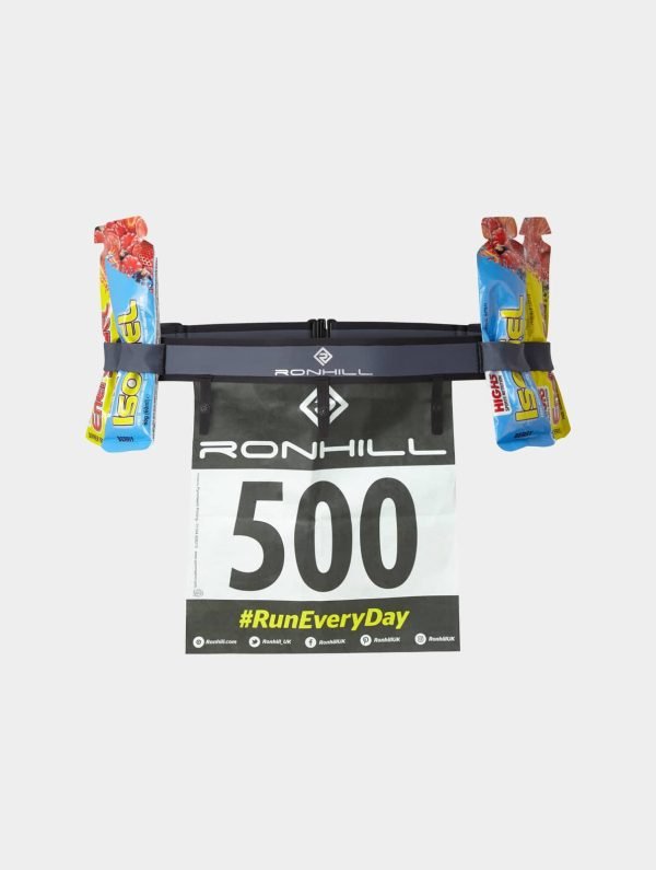 Ronhill Race Number Belt - Race Number & Gel Holder