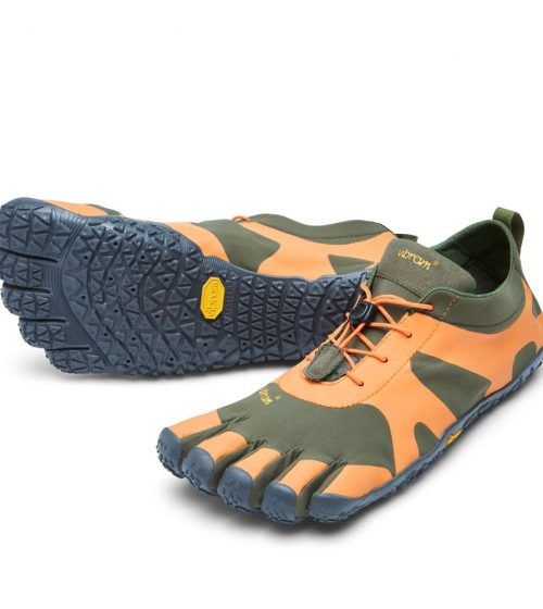 Vibram FiveFingers Mens V-ALPHA Minimalist Shoe - Military Orange