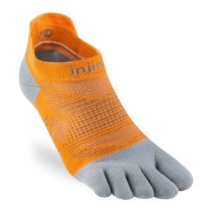 Injinji RUN Lightweight No-Show Running Toe Socks (Popsicle)