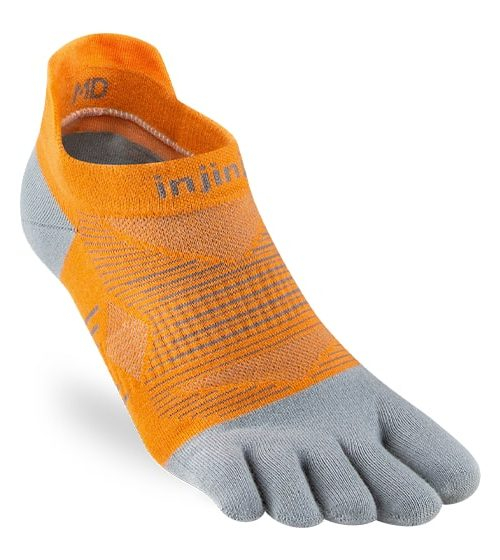 Injinji RUN Lightweight No-Show Running Toe Socks (Popsicle)