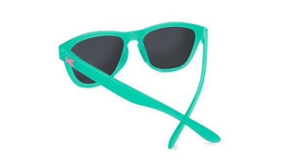 Knockaround Sunglasses - Premium Sport - Aquamarine / Fuchsia - Polarised - Back