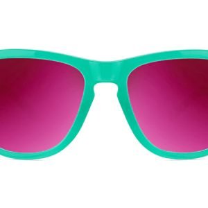 Knockaround Sunglasses - Premium Sport - Aquamarine / Fuchsia - Polarised - Front