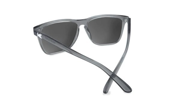 Knockaround Sunglasses - Fast Lanes Sport - Clear Grey/Green Moonshine - Polarised - Back