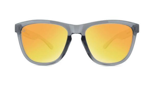Knockaround Sunglasses - Premium Sport - Clear Grey / Sunset - Polarised - Front