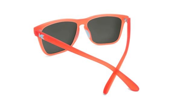 Knockaround Sunglasses - Fast Lanes Sport - Fruit Punch / Aqua - Polarised - Back