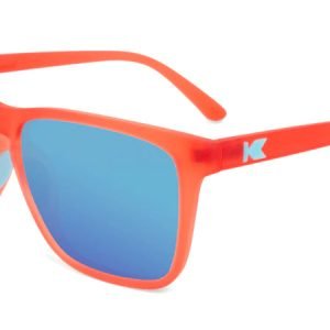 Knockaround Sunglasses - Fast Lanes Sport - Fruit Punch / Aqua - Polarised