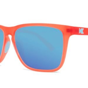 Knockaround Sunglasses - Fast Lanes Sport - Fruit Punch / Aqua - Polarised - Side