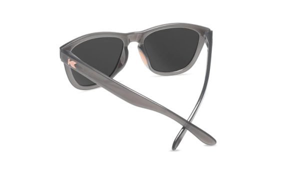 Knockaround Sunglasses - Premium Sport - Jelly Grey / Peach - Polarised - Back