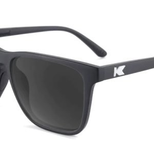 Knockaround Sunglasses - Fast Lanes Sport - Black / Smoke - Polarised