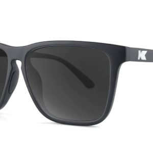 Knockaround Sunglasses - Fast Lanes Sport - Black / Smoke - Polarised - Side