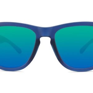 Knockaround Sunglasses - Premium Sport - Rubberised Navy / Mint - Polarised - Front