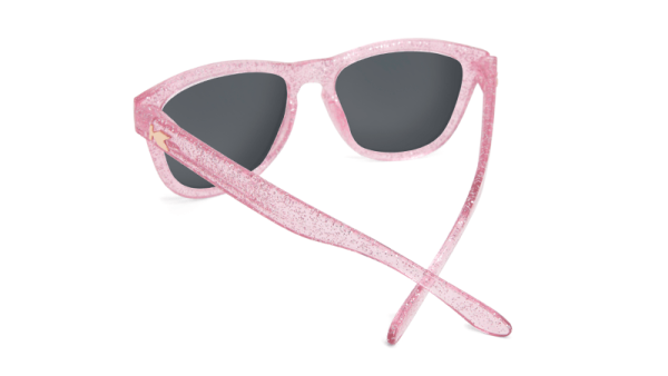 Knockaround Sunglasses - Kids - Pink Sparkle - Polarised - Back