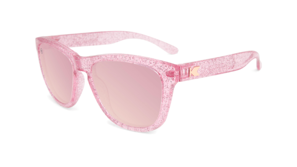 Knockaround Sunglasses - Kids - Pink Sparkle - Polarised