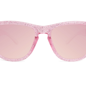 Knockaround Sunglasses - Kids - Pink Sparkle - Polarised - Front