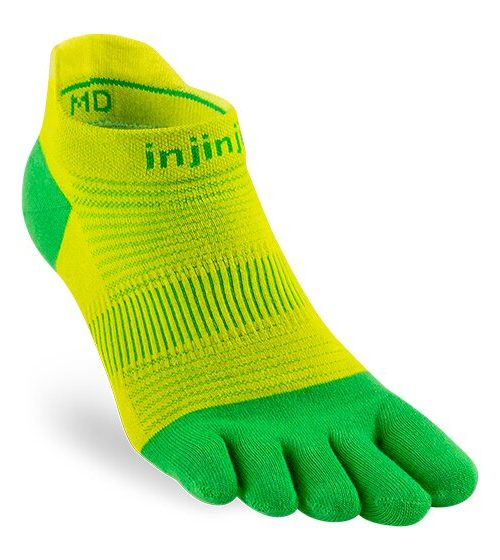 Injinji RUN Lightweight No-Show Running Toe Socks SS23 (Clover)