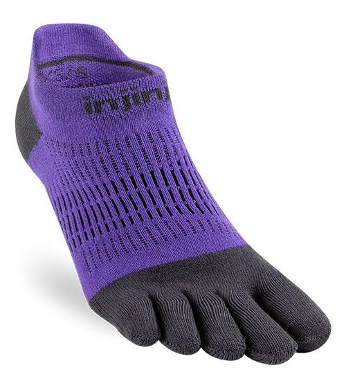 Injinji Womens RUN Lightweight No-Show Running Toe Socks SS23 (Nightscape)