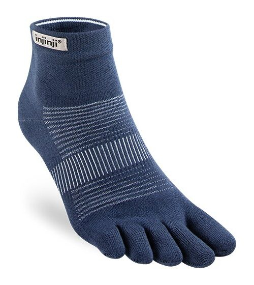 Injinji RUN Lightweight Mini-Crew Running Toe Socks SS23 (Navy)