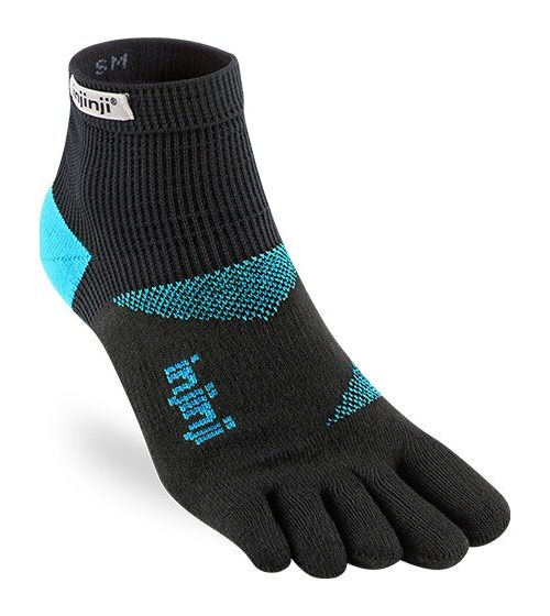 Injinji Trainer Original Weight Mini-Crew Toe Socks (Scuba) - Feetus Exclusive