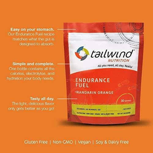 Tailwind Nutrition - 810g - Mandarin Orange Info
