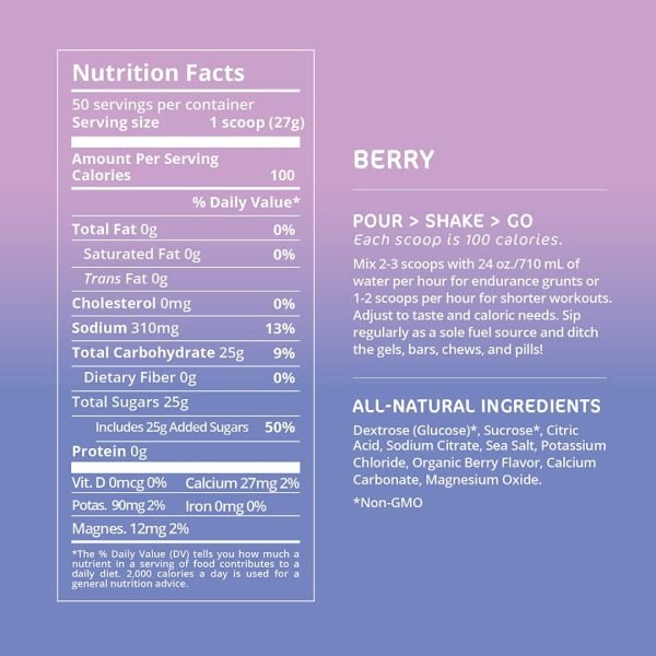Tailwind Nutrition - 810g - Berry - Details
