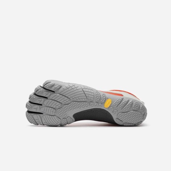 Vibram FiveFingers V-RUN Retro Minimalist Running Shoe - Red/Grey - sole