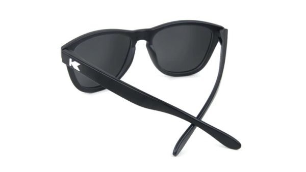 Knockaround Sunglasses - Kids - Black Smoke - Polarised - Rear