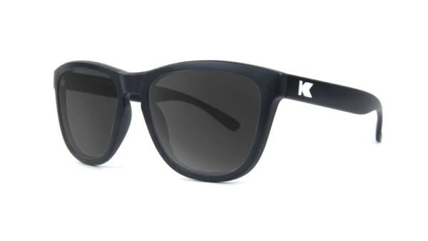 Knockaround Sunglasses - Kids - Black Smoke - Polarised - Side