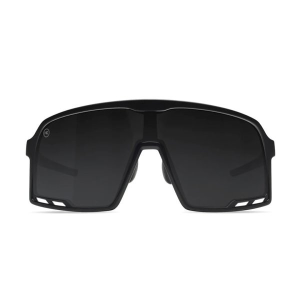 Knockaround Sunglasses - Campeones - Black on Black - Front