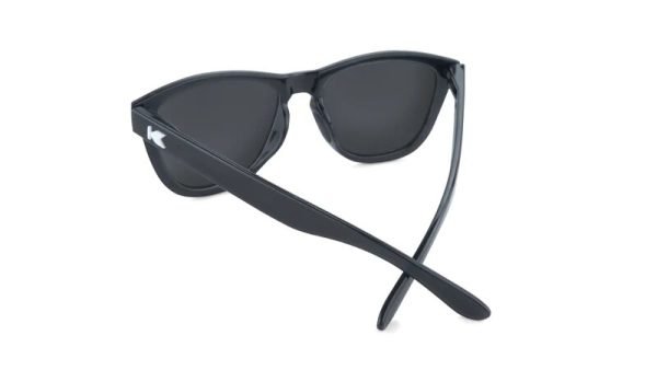 Knockaround Sunglasses - Premium Sport - Jelly Black / Moonshine - Polarised - Back