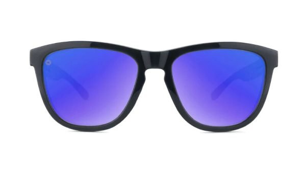 Knockaround Sunglasses - Premium Sport - Jelly Black / Moonshine - Polarised - Front