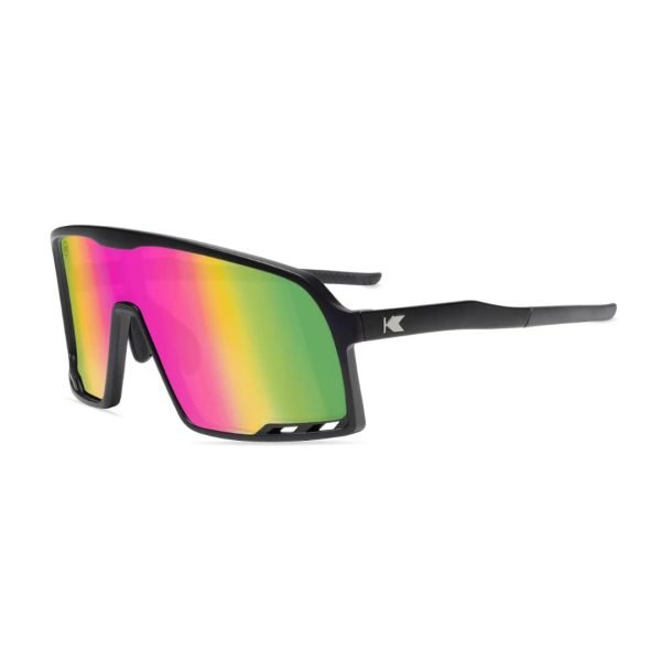 Knockaround Sunglasses - Campeones - Rainbow on Black
